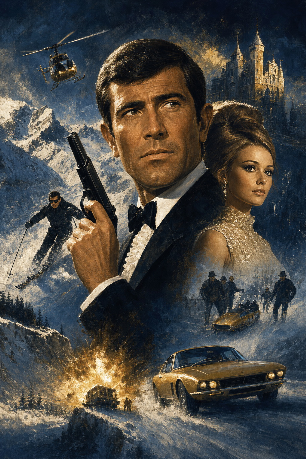On Her Majesty's Secret Service key art